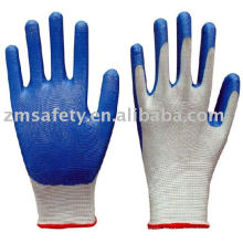 Nitrile coated nylon garden glove